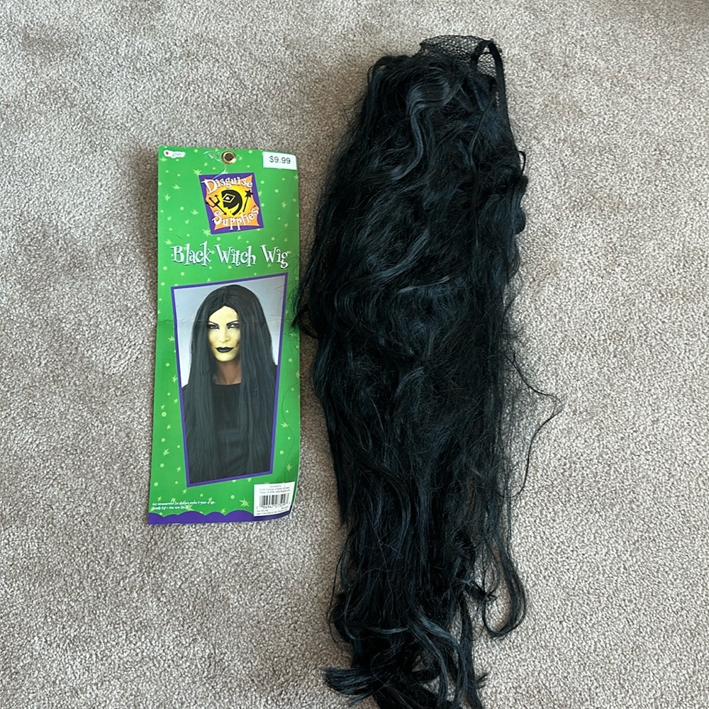 Witch wig, adult.